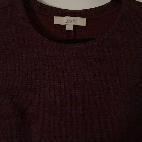 Loft Short Sleeve Knit Dress - Picture 2 of 3